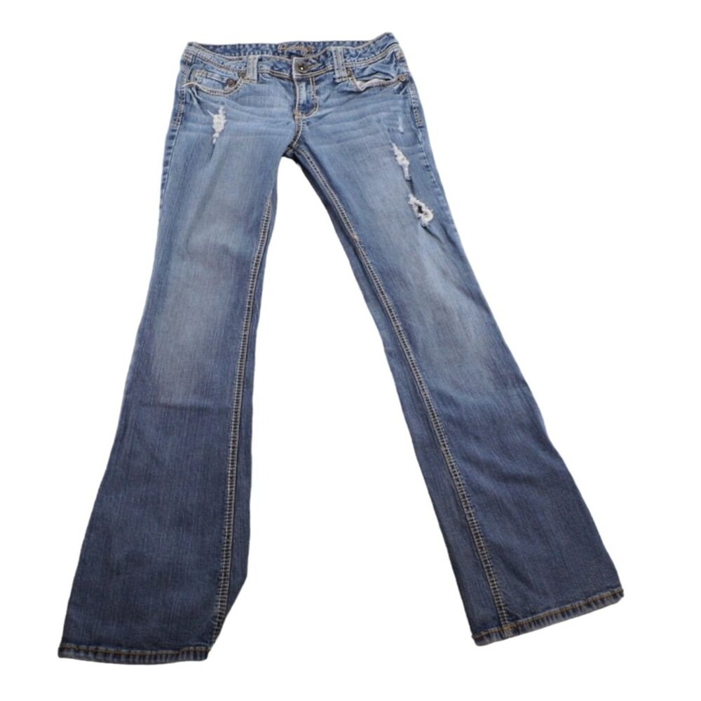 Vintage Y2K Low-Rise Jeans by AMETHYST Size 29